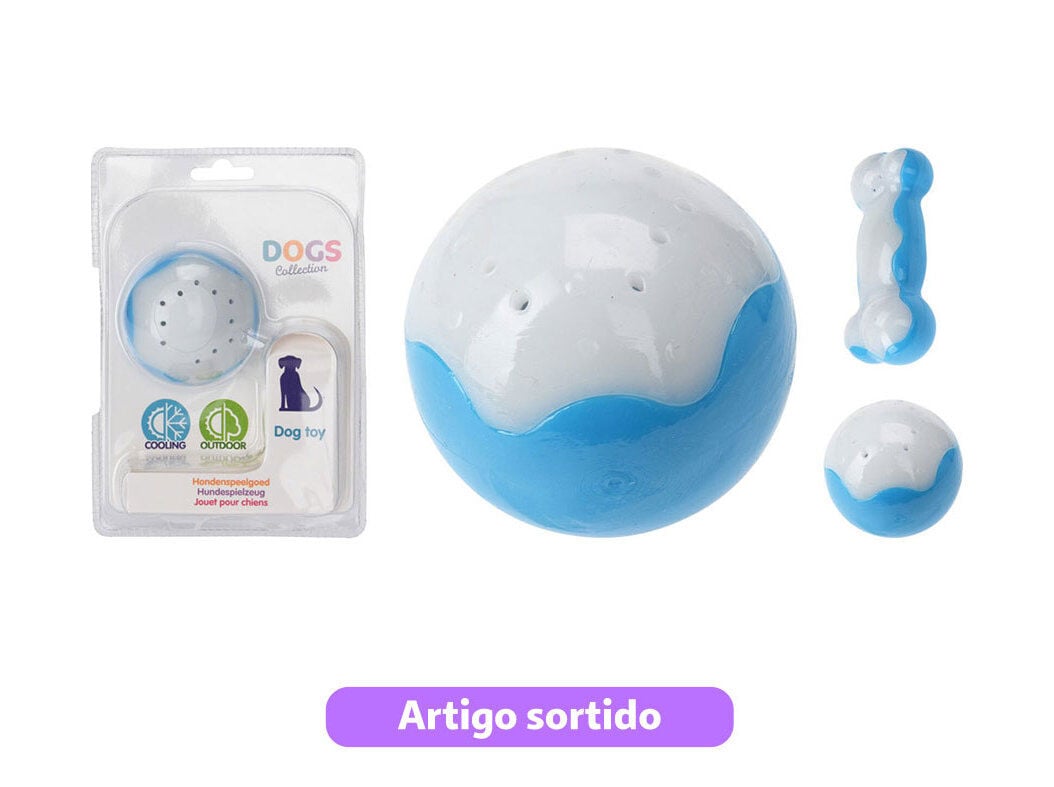 BRINQUEDO PARA C&Atilde;O DOGS COLLECTION REFRESCANTE MODELOS SORTIDOS