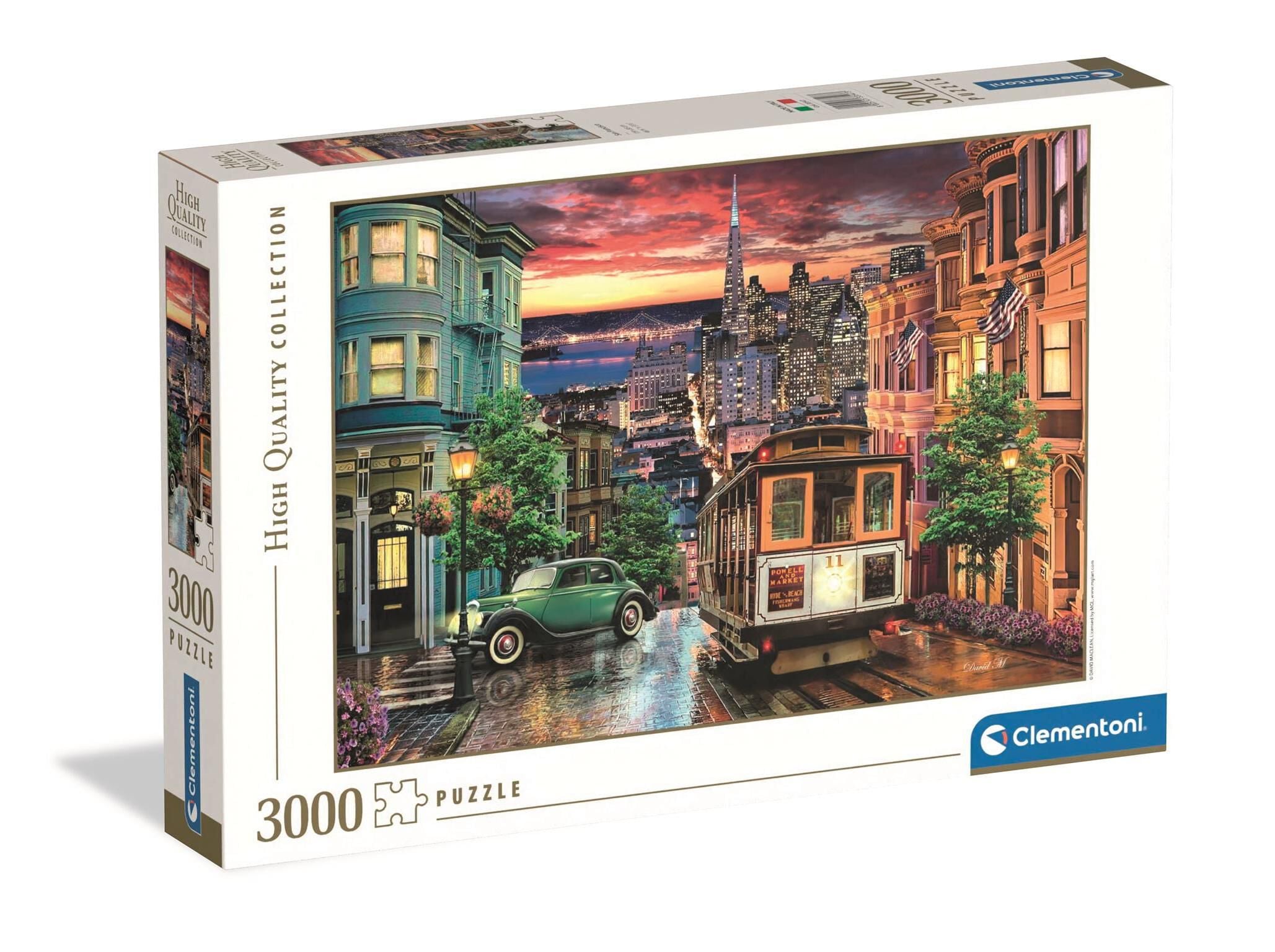 PUZZLE CLEMENTONI SAN FRANCISCO 3000 PE&Ccedil;AS image number 0