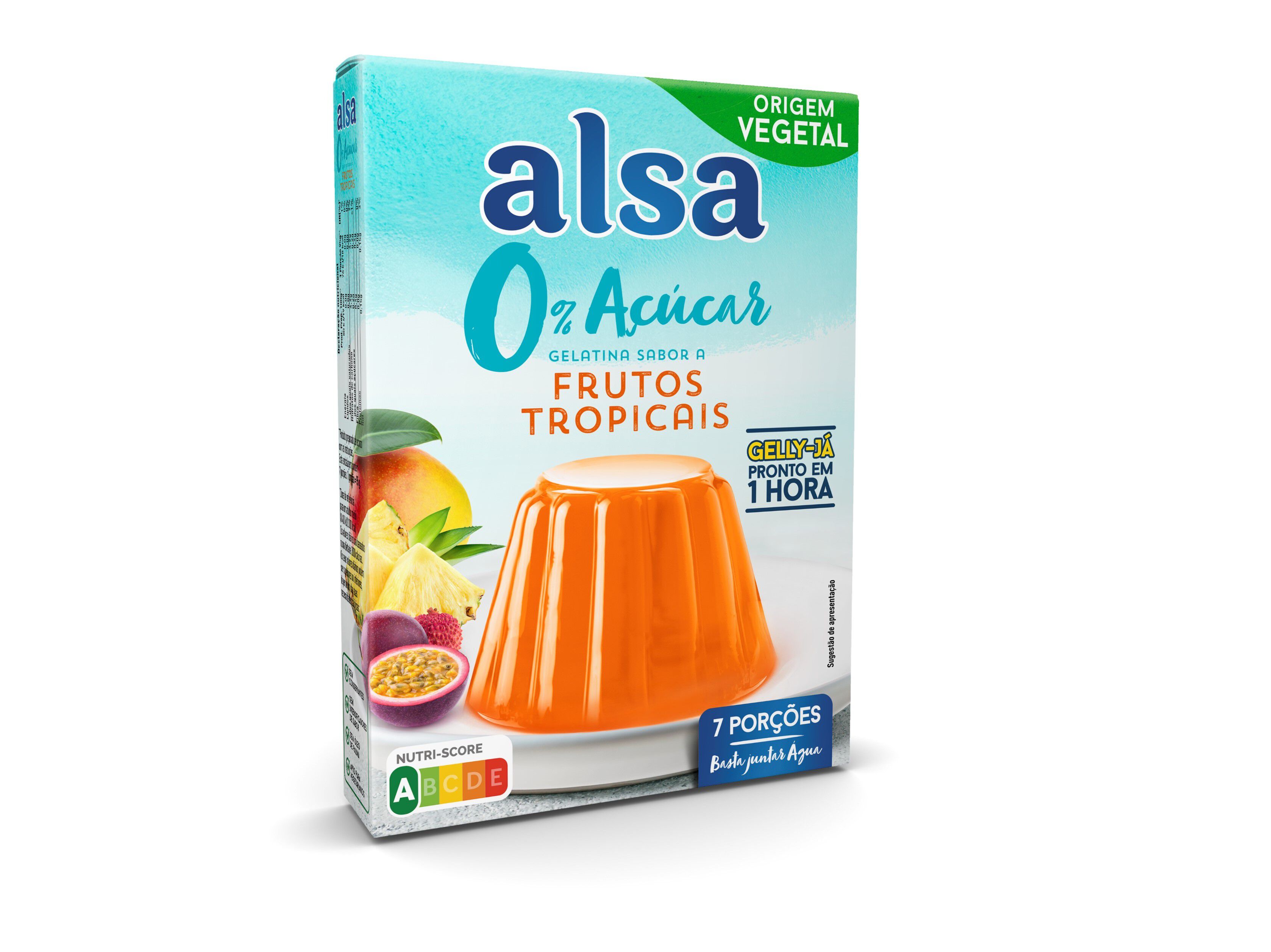 GELATINAS ALSA 0% FRUTOS TROPICAIS 42G image number 0