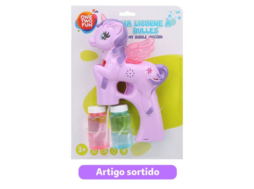 BOLAS DE SAB&Atilde;O ONE TWO FUN MODELOS SORTIDOS