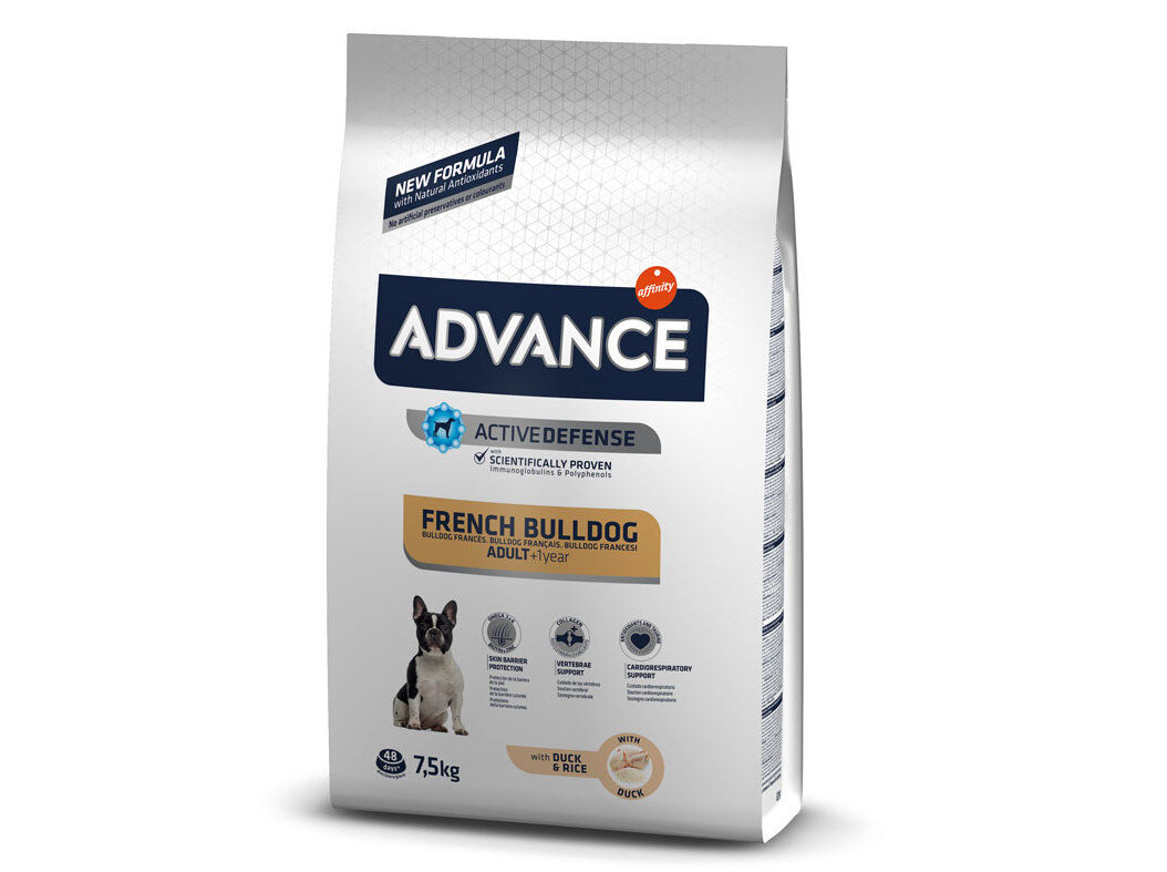 RA&Ccedil;&Atilde;O C&Atilde;O ADVANCE BULLDOG FRANC&Ecirc;S 7.5KG image number 0