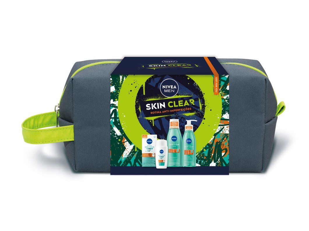 CONJUNTO NIVEA MEN DERMA SKIN CLEAR image number 1