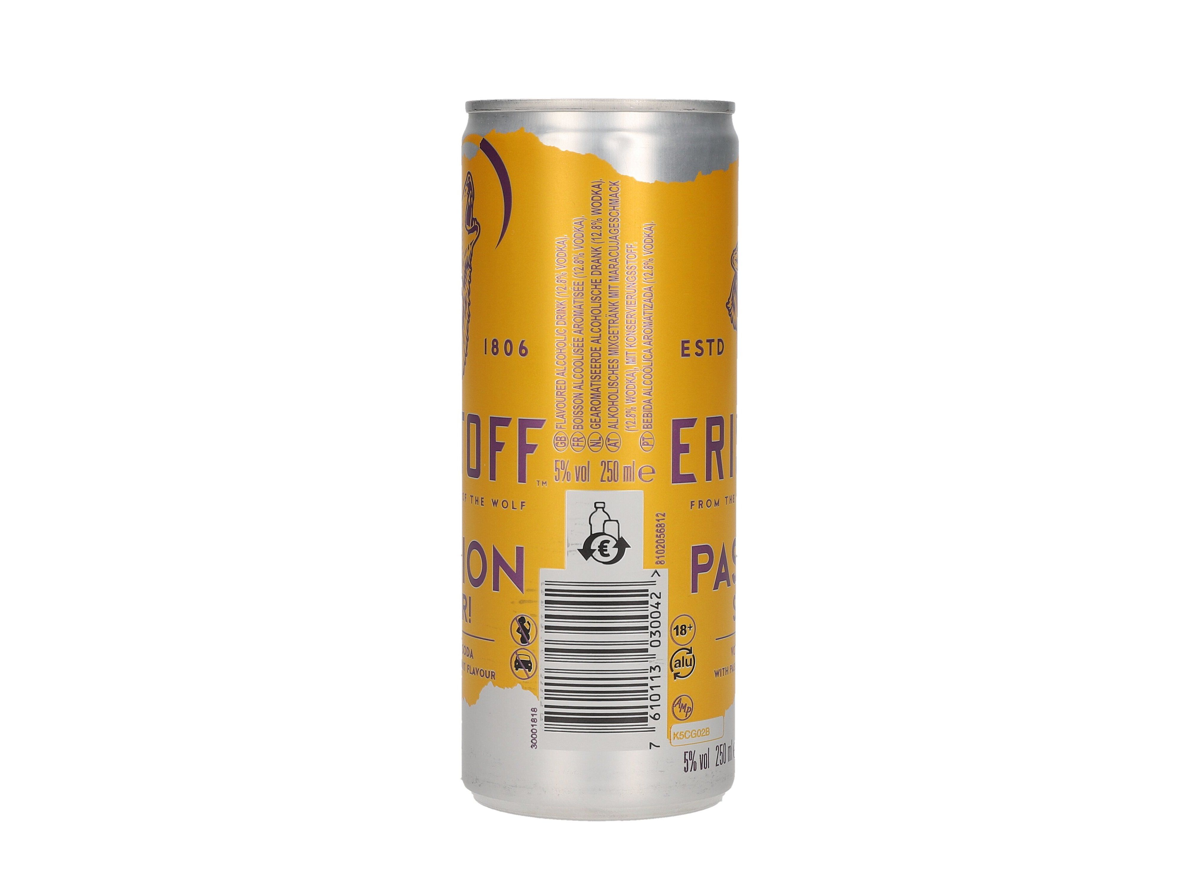 COCKTAIL ERISTOFF PASSION STAR LATA 0.25L (SDR) image number 1