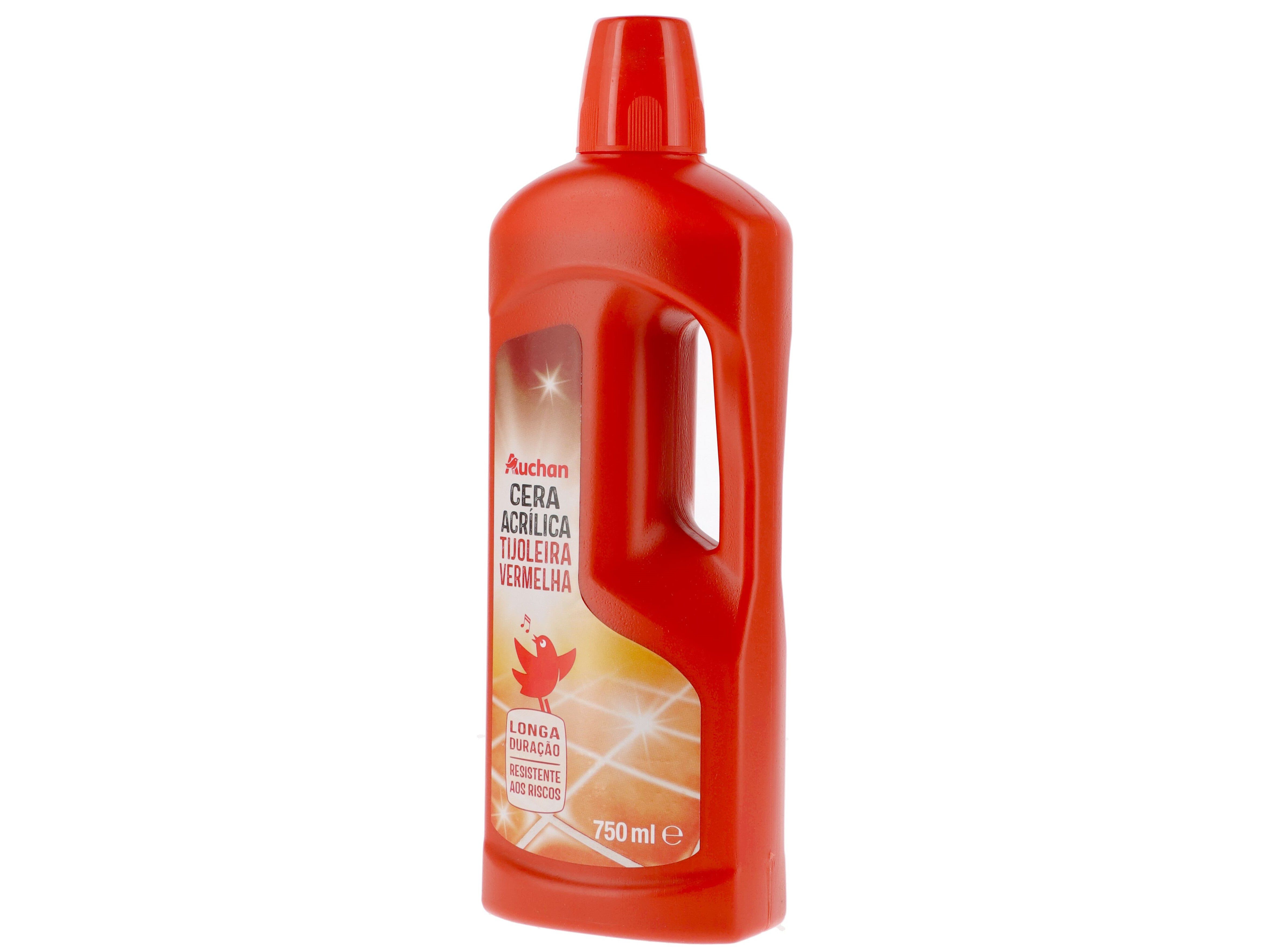 CERA AUCHAN ACR&Iacute;LICA PARA TIJOLEIRA VERMELHA 750ML image number 1