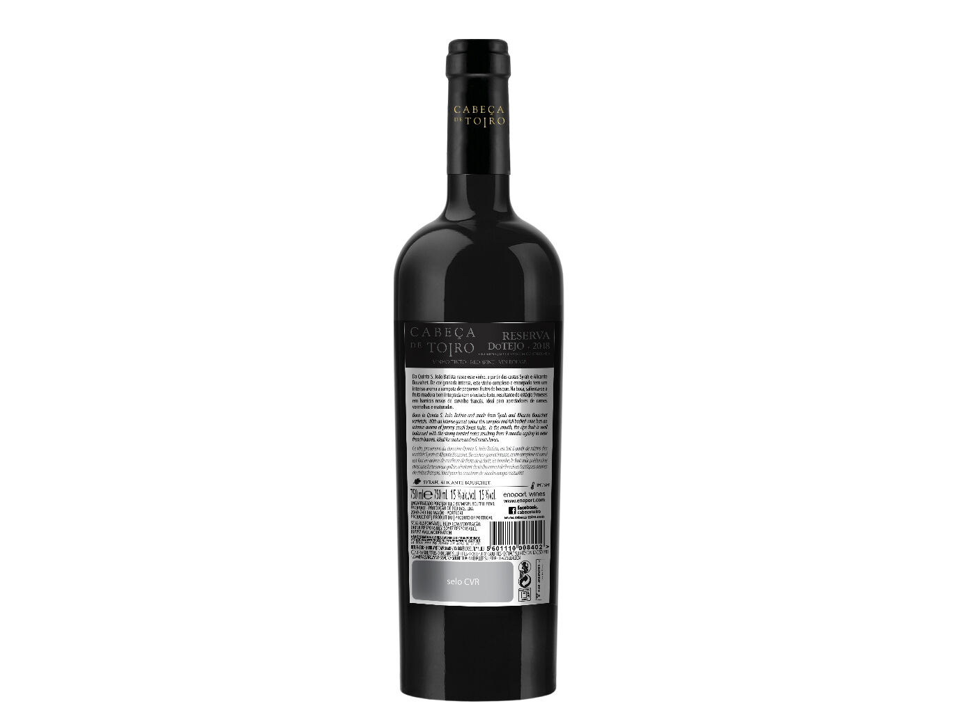 VINHO TINTO CABE&Ccedil;A DE TOIRO BULL'S TEMPTATION 0.75L image number 1