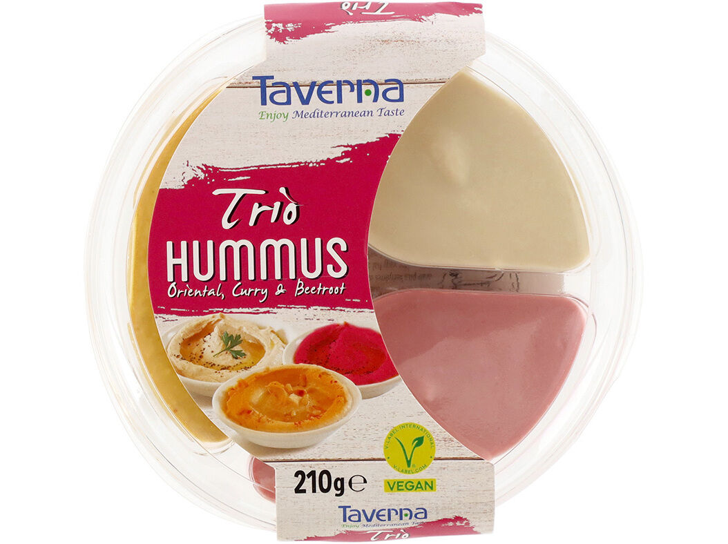TRIO HUMMUS TAVERNA ORIENT CARIL BETERR 210G