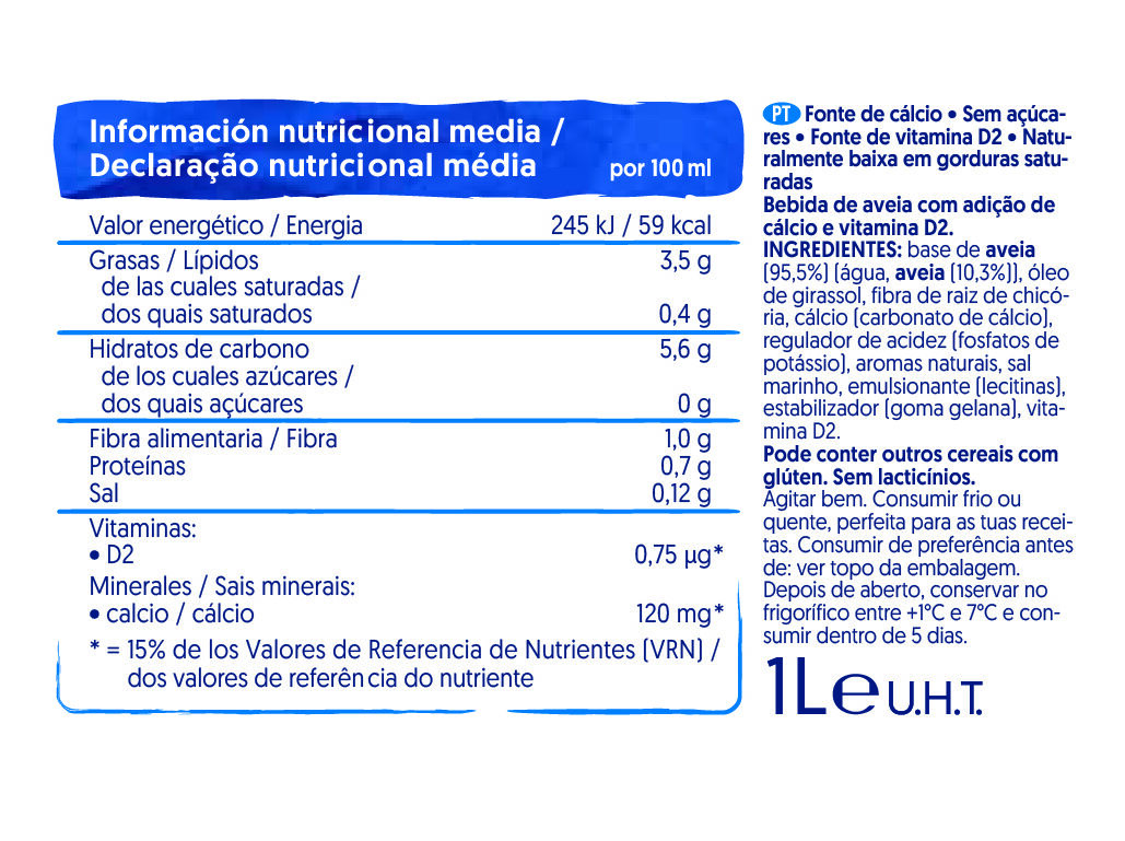 BEBIDA ALPRO NOT MILK CL&Aacute;SSICA 1L image number 1