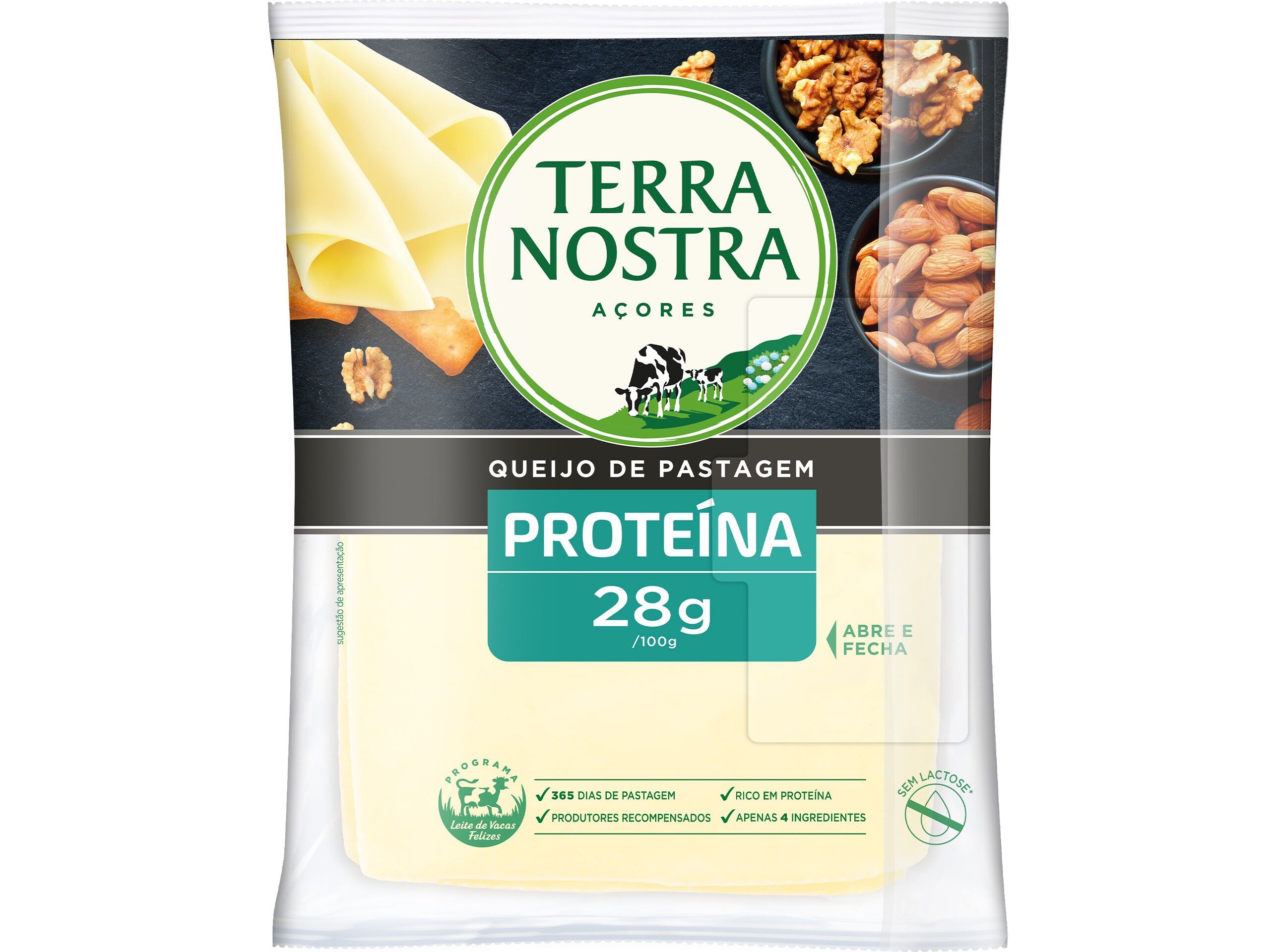 QUEIJO TERRA NOSTRA PROTE&Iacute;NA FATIAS 180G image number 0