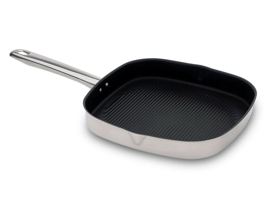 GRELHADOR CLASSIC SILAMPOS QUADRADO ANTIADERENTE 27CM