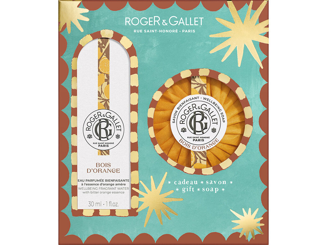 COFFRET ROGER&GALLET EDT BOIS D'ORANGE + OF SABONET