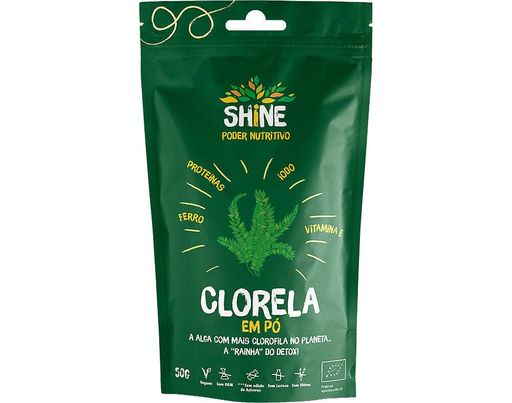 ALGA SHINE CLORELA EM P&Oacute; 50G image number 0
