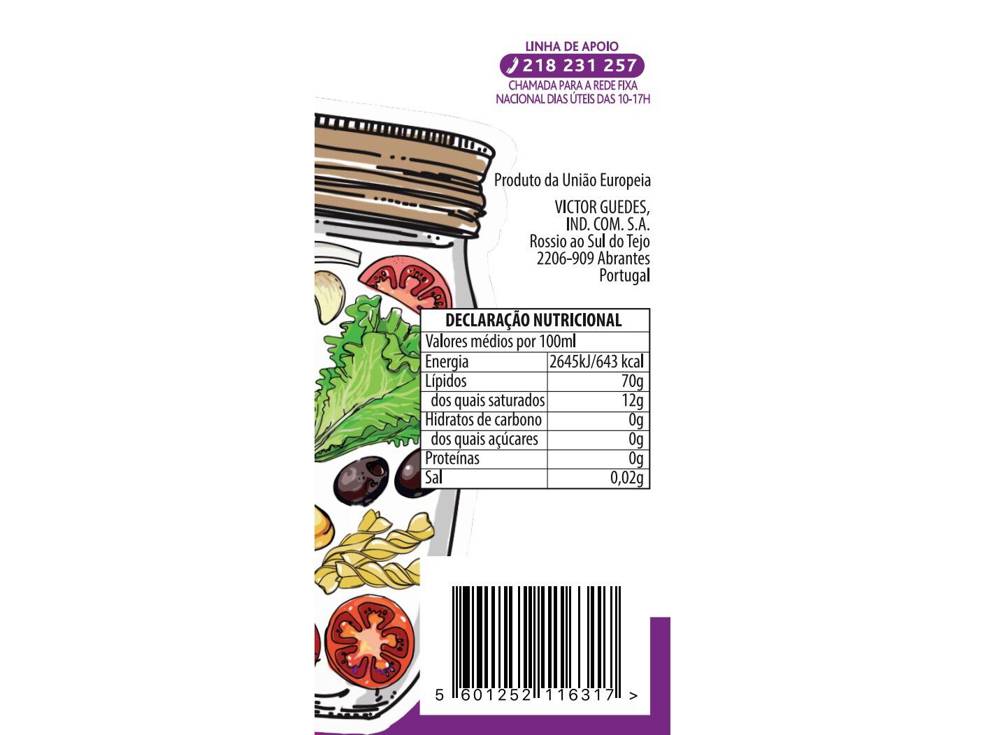 VINAGRETE GALLO & GO 10X20ML image number 1