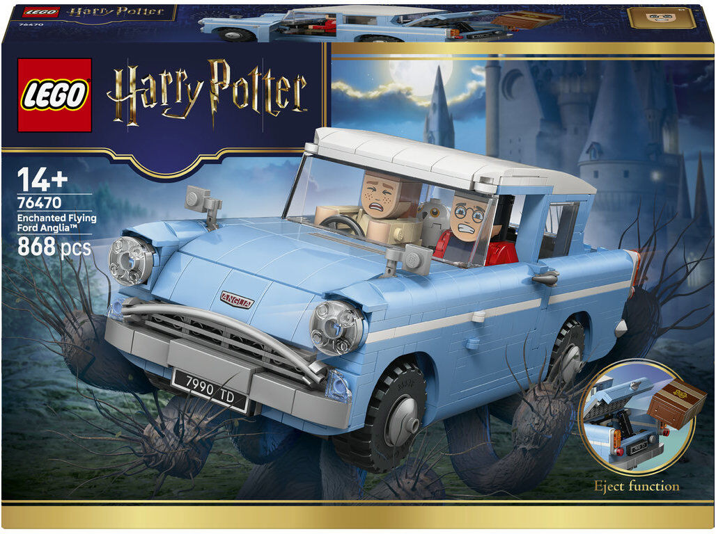 FORD ANGLIAT VOADOR LEGO HARRY POTTER TM 76470 image number 0