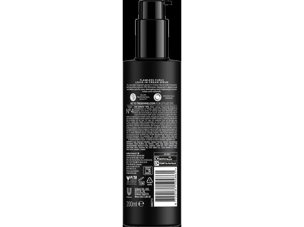 SERUM CREME TRESEMME LEAVE IN CURLS 220 ML image number 1