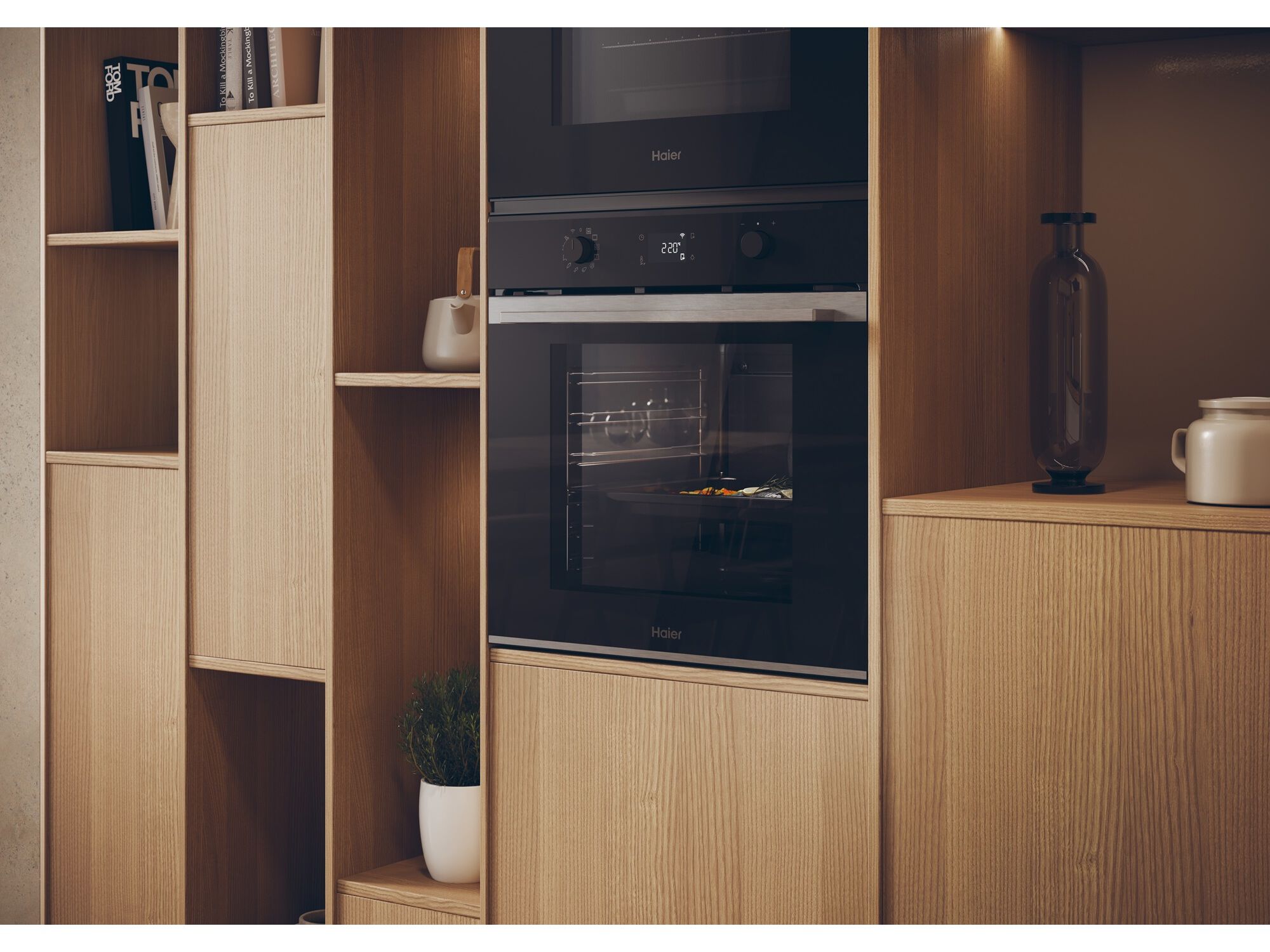 FORNO MULTIFUN&Ccedil;&Otilde;ES HAIER H6 ID2P5B3YTX A++ 78 L image number 11