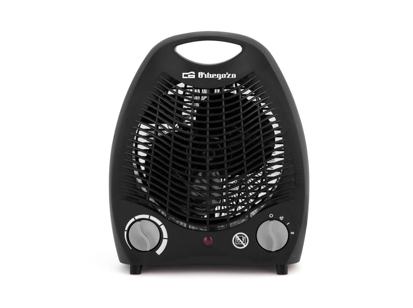 TERMOVENTILADOR ORBEGOZO FH 5129 PRETO 2000W