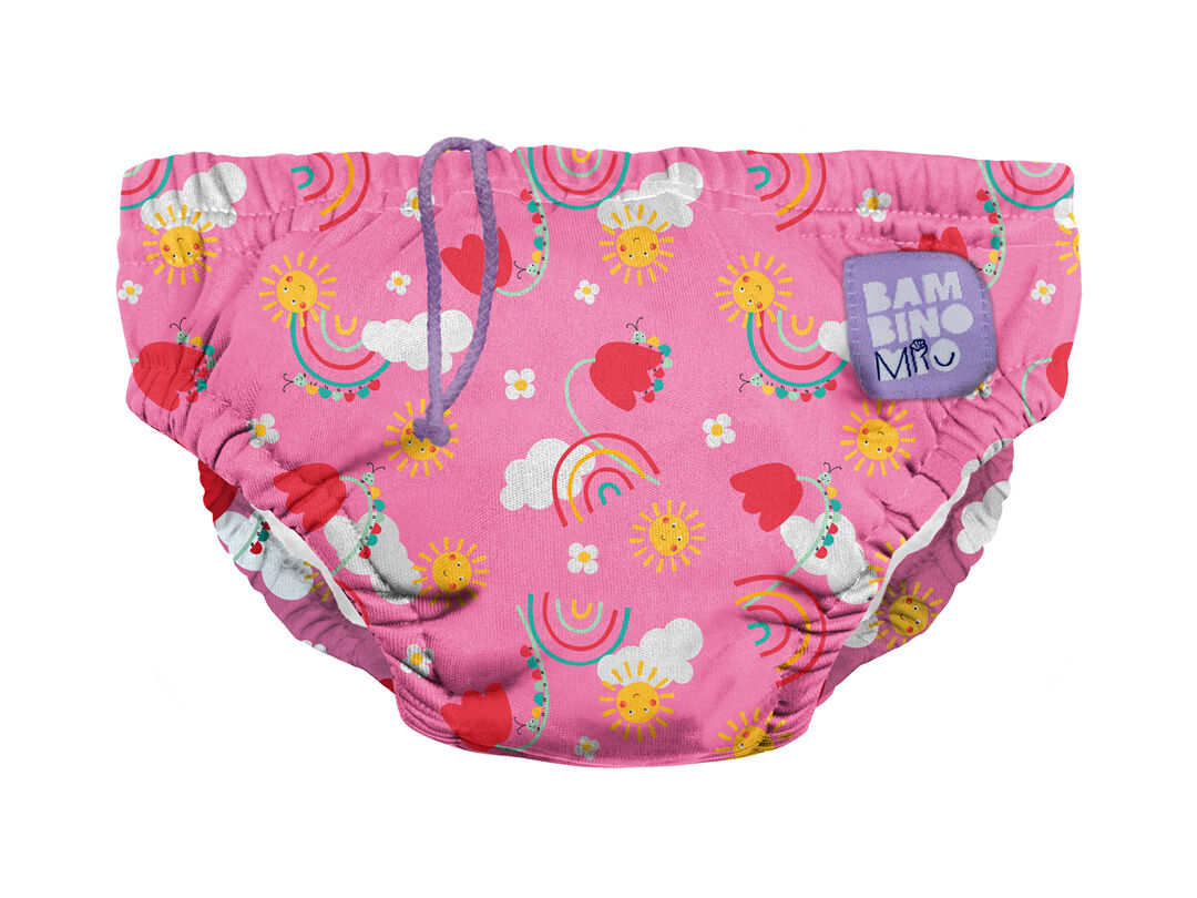 CUECA BANHO BAMBINO MIO DIAS FELIZES REUTILIZ&Aacute;VEL 6-12M