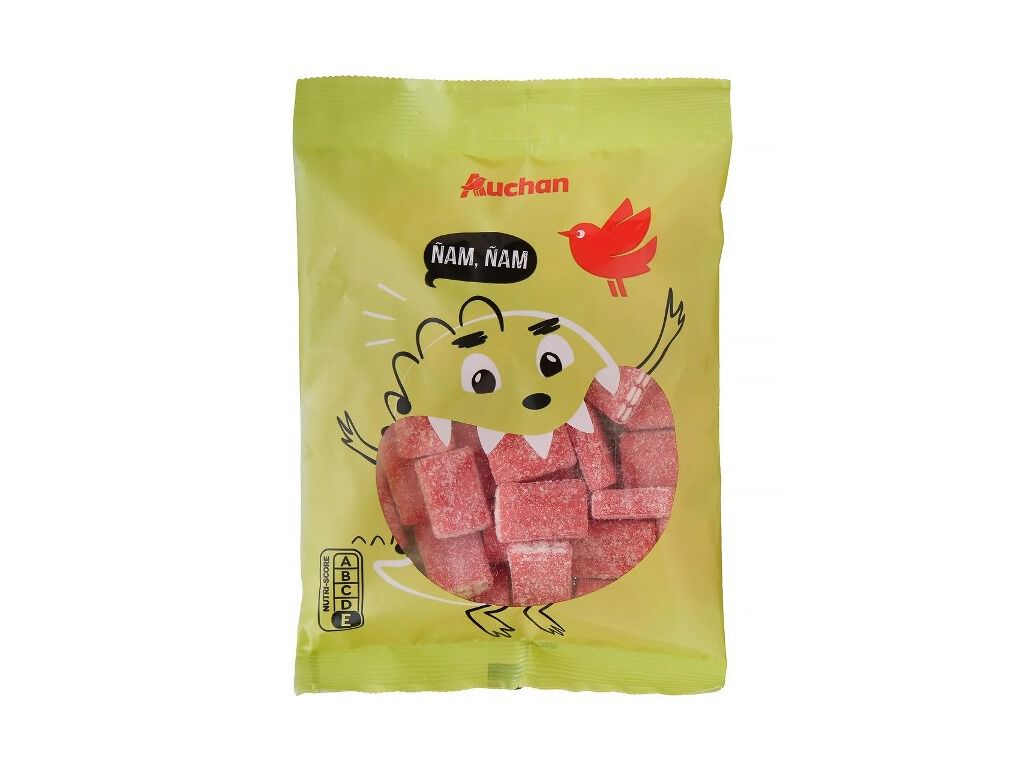 GOMAS AUCHAN &Aacute;CIDAS TIJOLOS 200G image number 0