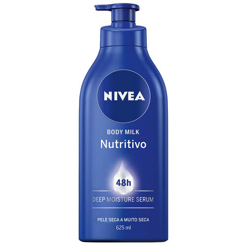 Leite Corporal Body Milk com Doseador NIVEA 625 ml image number 0
