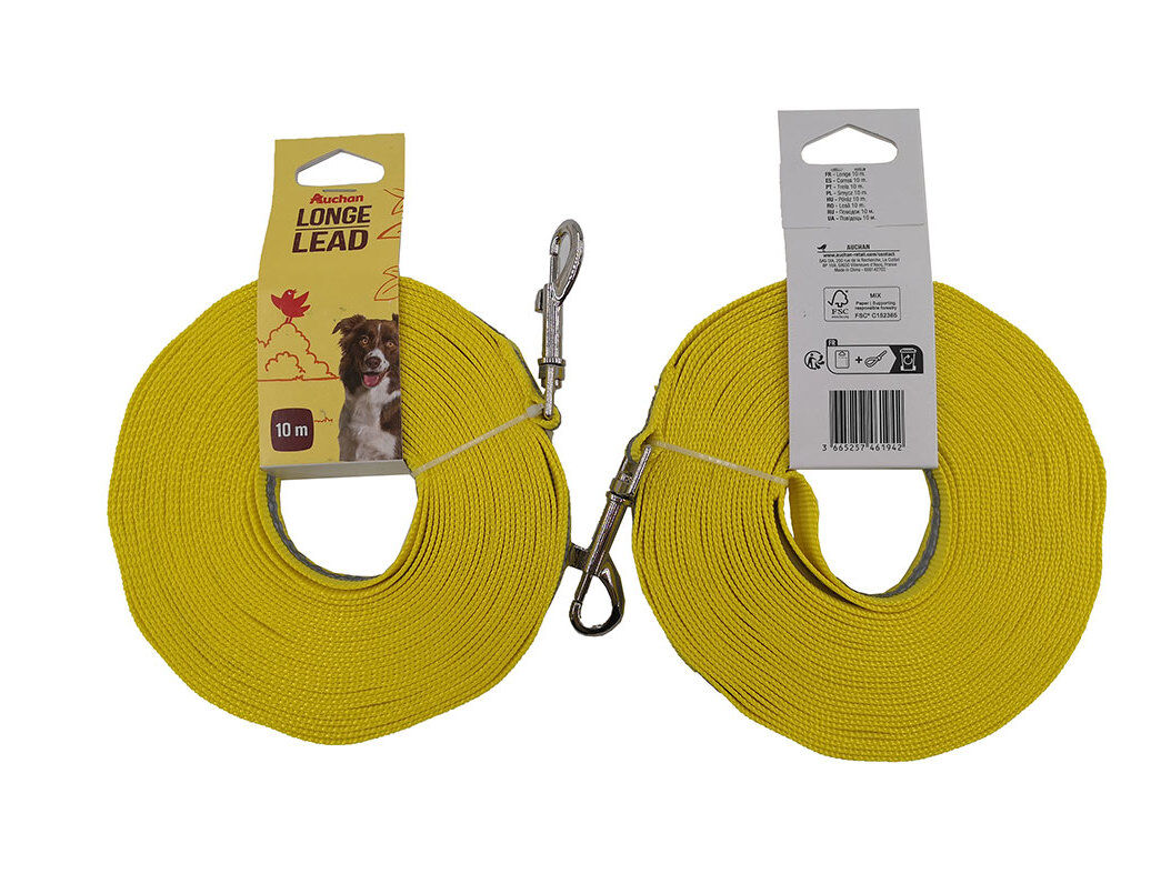 TRELA REFLECTORA AUCHAN AMARELA 10M image number 0