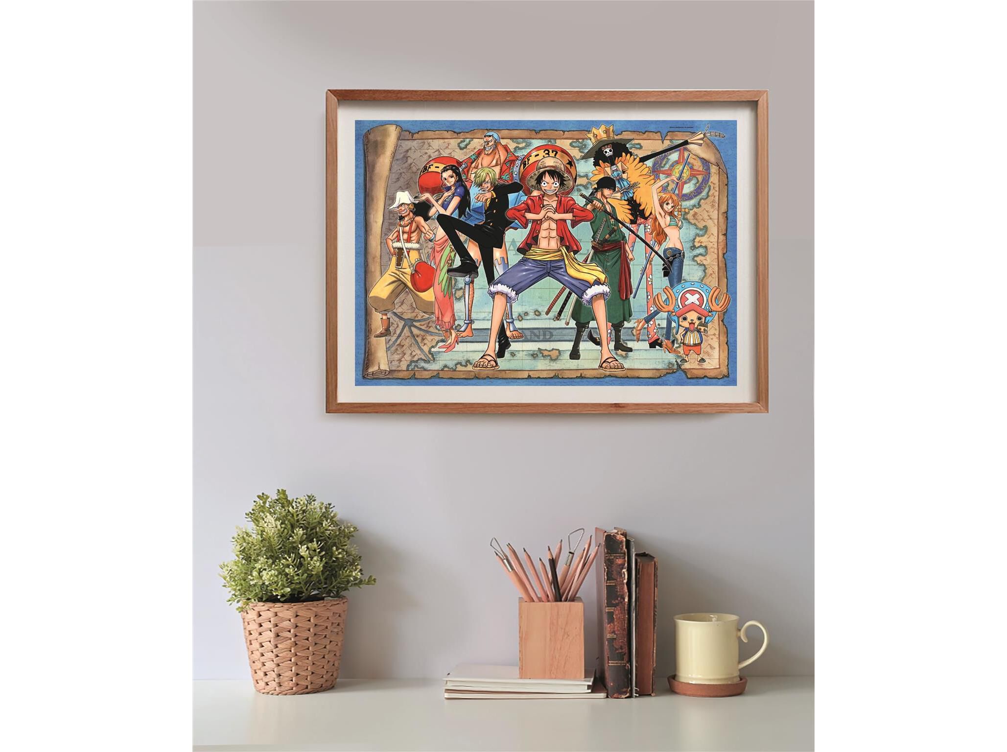 PUZZLE ANIME CLEMENTONI ONE PIECE CUBE 500 PE&Ccedil;AS image number 2