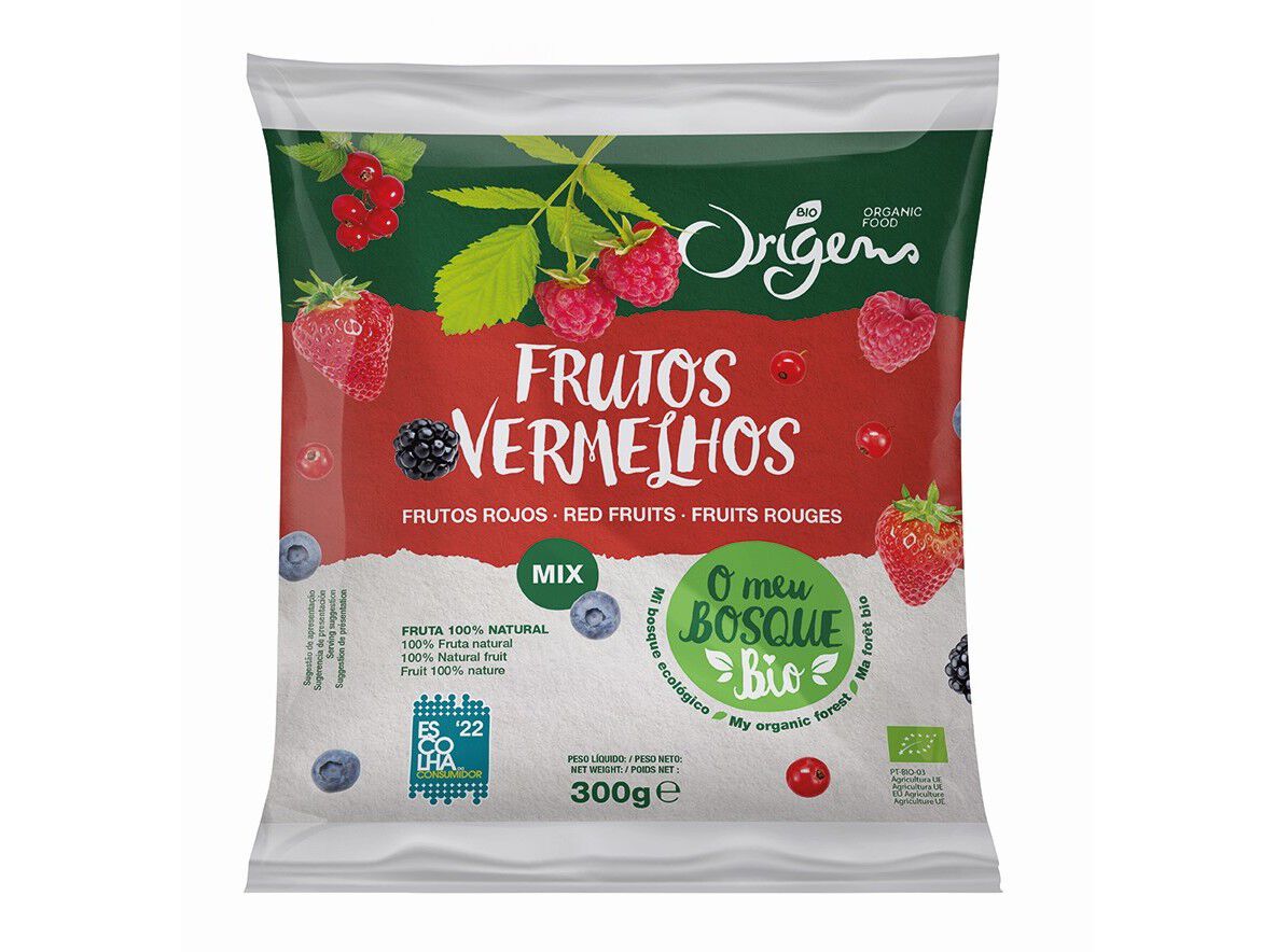FRUTAS ORIGENS BIO MIX FRUTOS VERMELHOS 300G image number 0