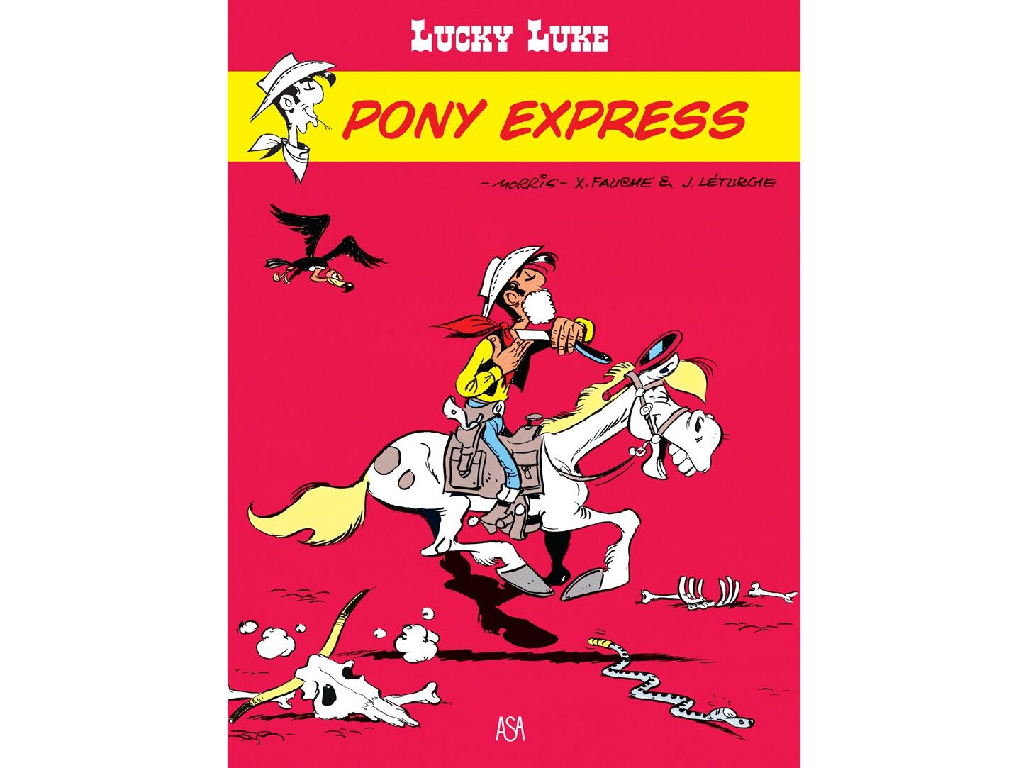 LIVRO LUCKY LUKE N&ordm;60 - PONY EXPRESS image number 0