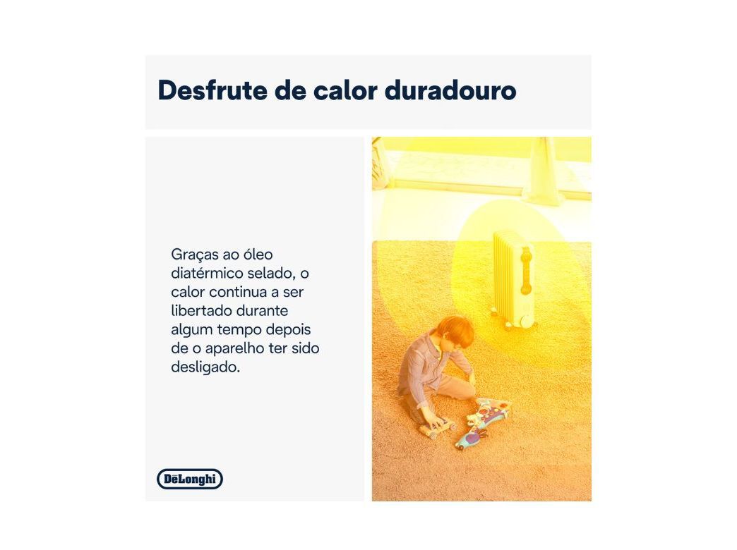 AQUECEDOR A &Oacute;LEO DELONGHI TRRSE1225 RADIAS EASYTRONIC 2500W image number 5