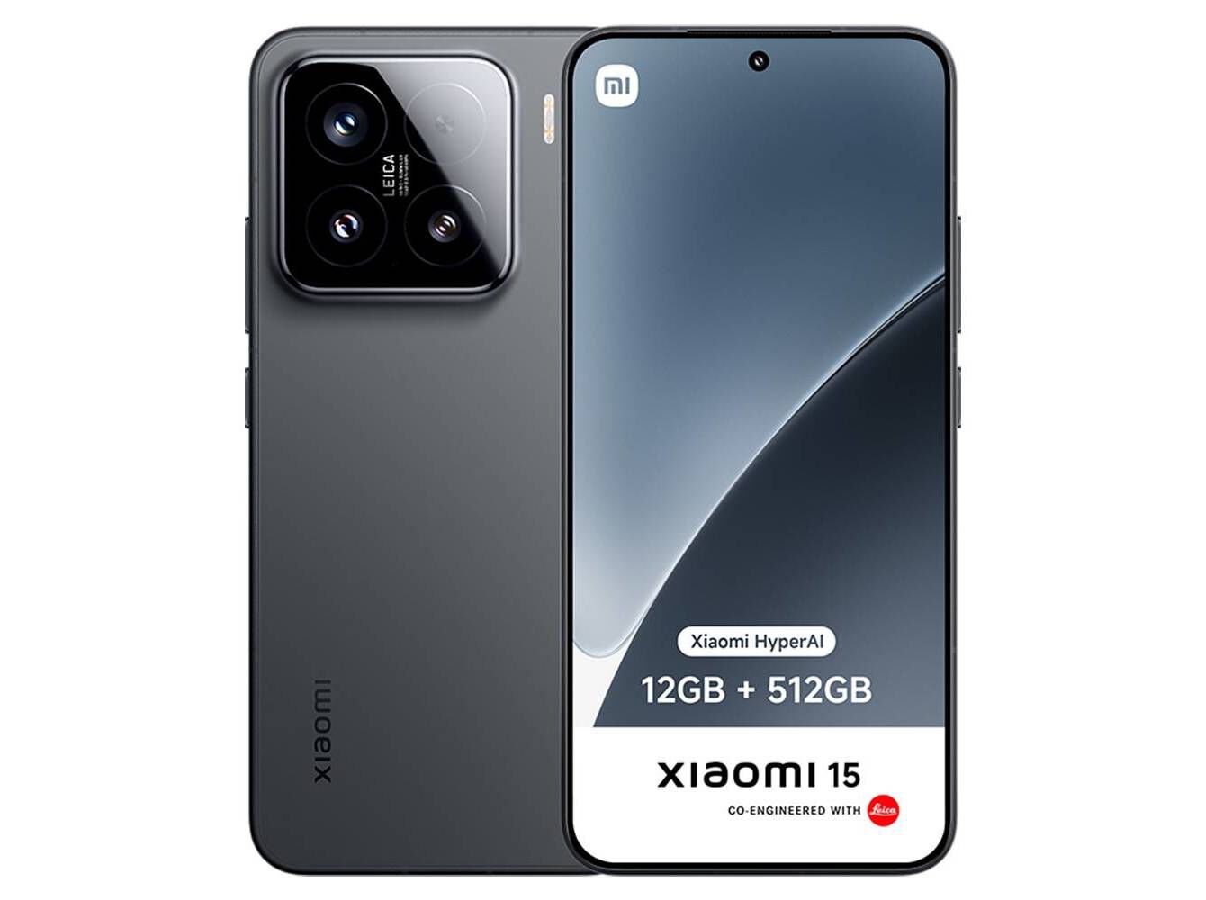 SMARTPHONE XIAOMI XIAOMI 15 12GB 512GB BLACK image number 0