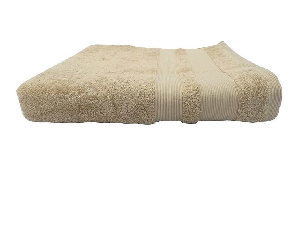 TOALH&Atilde;O DE BANHO ACTUEL ALGOD&Atilde;O 650G/M2 BEGE 70X140CM image number 0