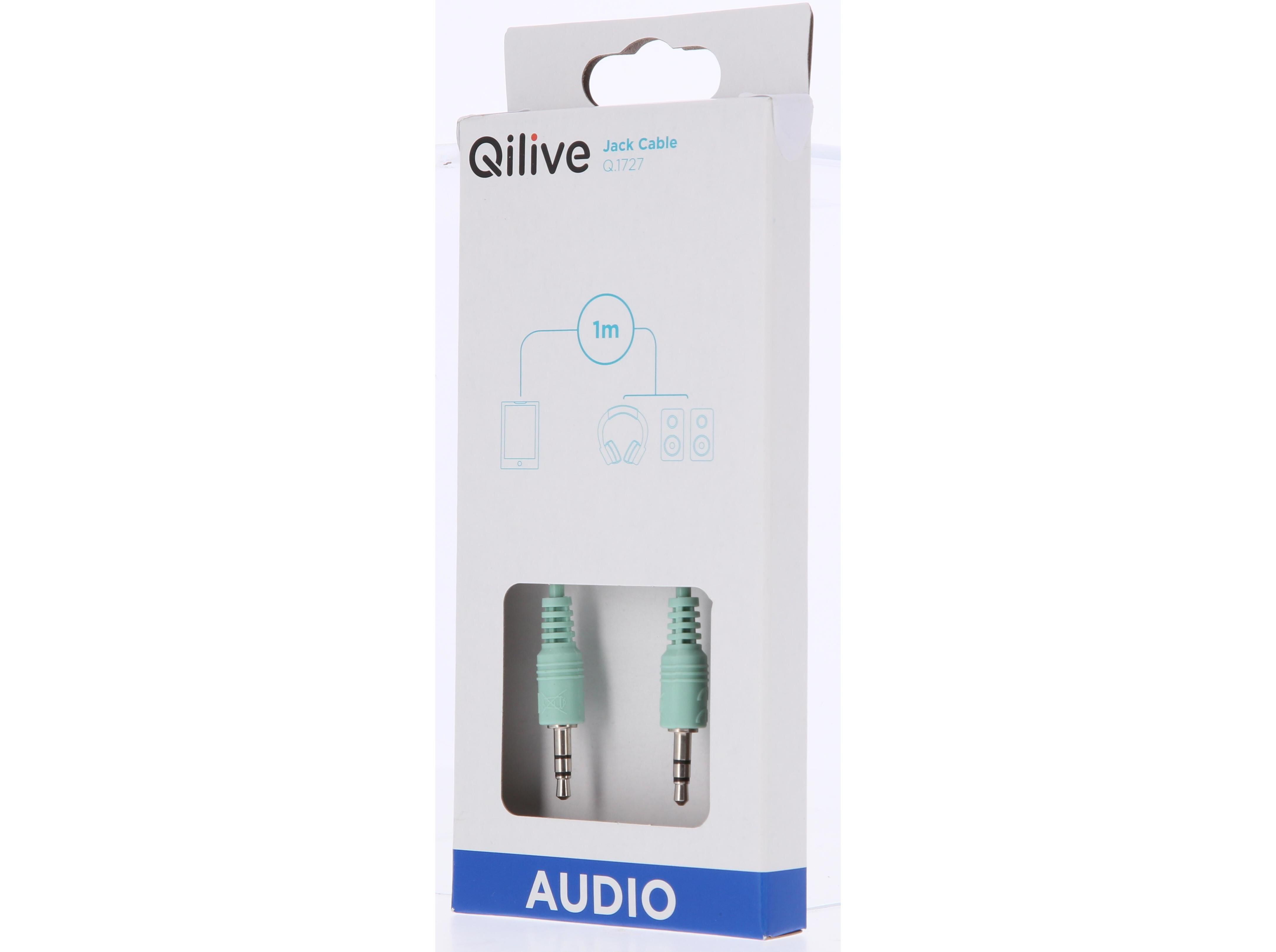 CABO QILIVE JACK 35 STEREO VERDE 1M VERDE