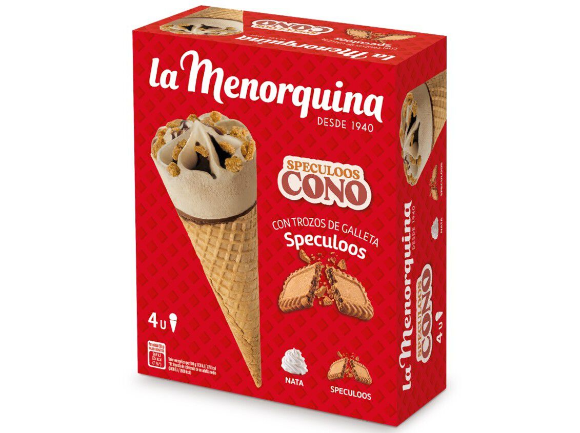 CONE LA MENORQUINA NATA COM PEDA&Ccedil;OS DE BOLACHA 4 UN image number 0