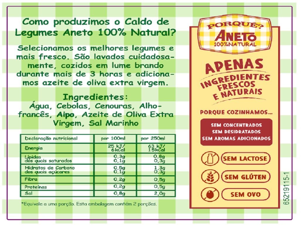 CALDOS L&Iacute;QUIDOS ANETO LEGUMES 500ML image number 1