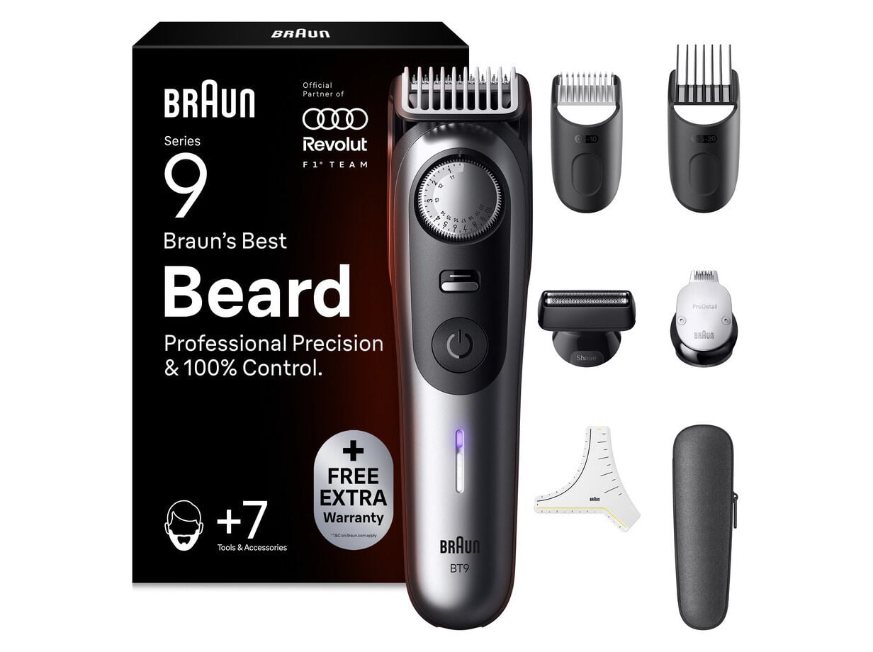 APARADOR DE BARBA BRAUN BT9520 F1