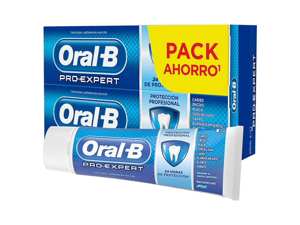PASTA ORAL-B DENT&Iacute;FRICA PROTEC&Ccedil;&Atilde;O PROFISSIONAL 2X75ML