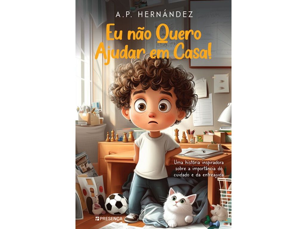 LIVRO EU N&Atilde;O QUERO AJUDAR EM CASA DE A.P. HERN&Aacute;NDEZ image number 1