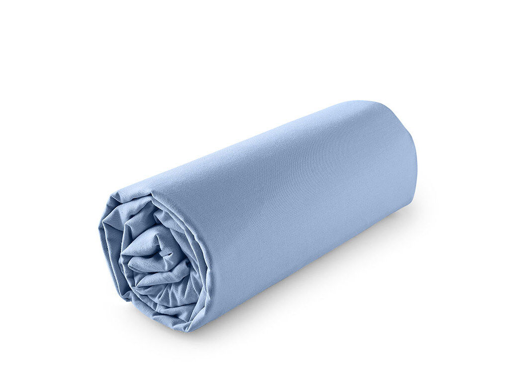 LEN&Ccedil;OL DE BAIXO ACTUEL 100% ALGOD&Atilde;O AZUL 180X200CM image number 0