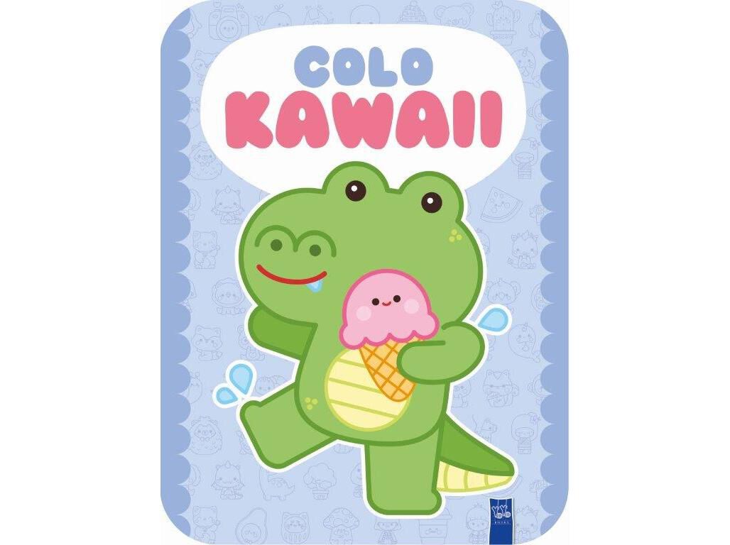 LIVRO COLO KAWAII CROCODILO image number 0