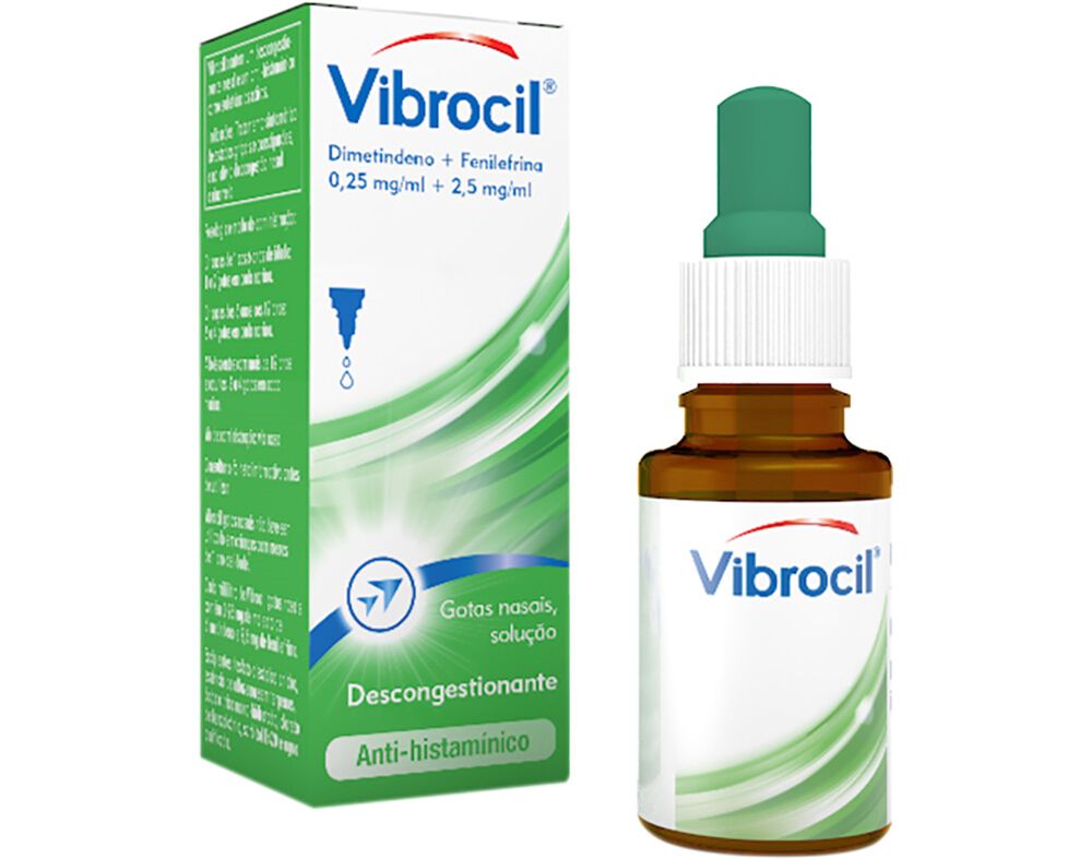 GOTAS VIBROCIL NASAIS 0.25MG/ML + 2.5MG/ML 15ML