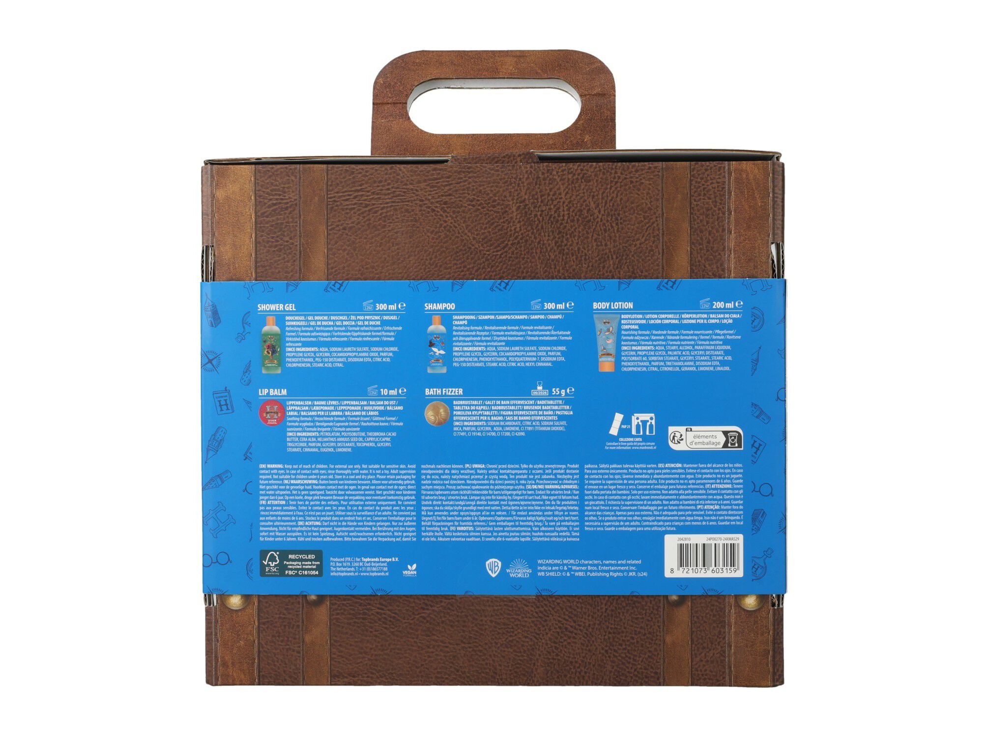 CONJUNTO SENCE CUIDADO CORPORAL HARRY POTER image number 2