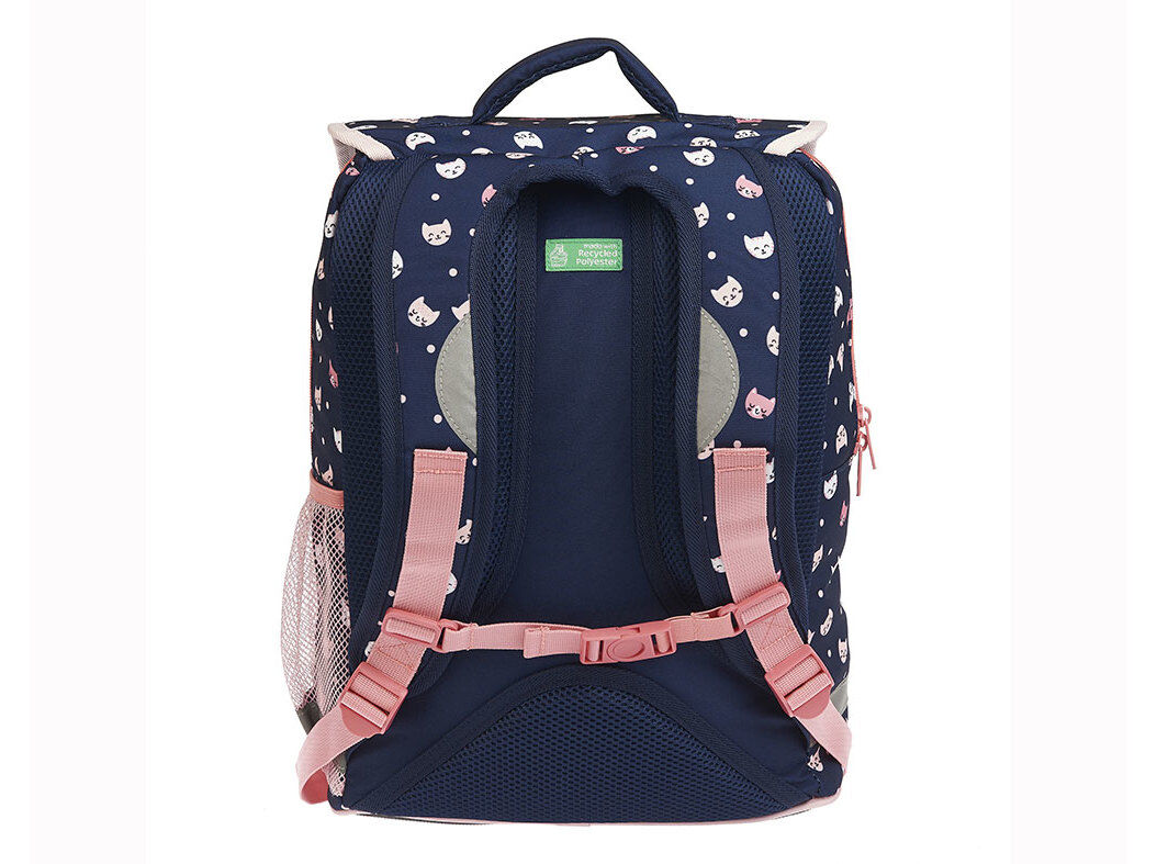 MOCHILA AUCHAN 2 COMPARTIMENTOS GATO 37X17X29CM image number 2