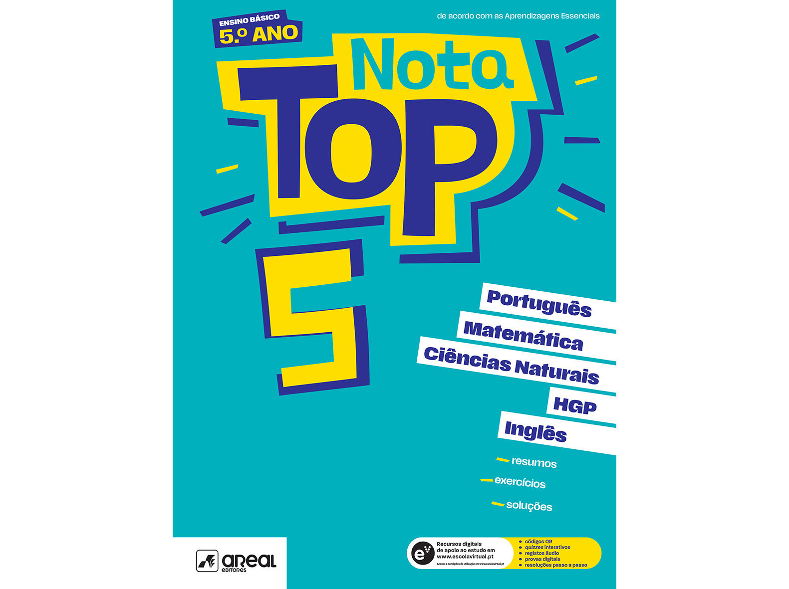 LIVRO NOTA TOP 5 - 5.&ordm; ANO