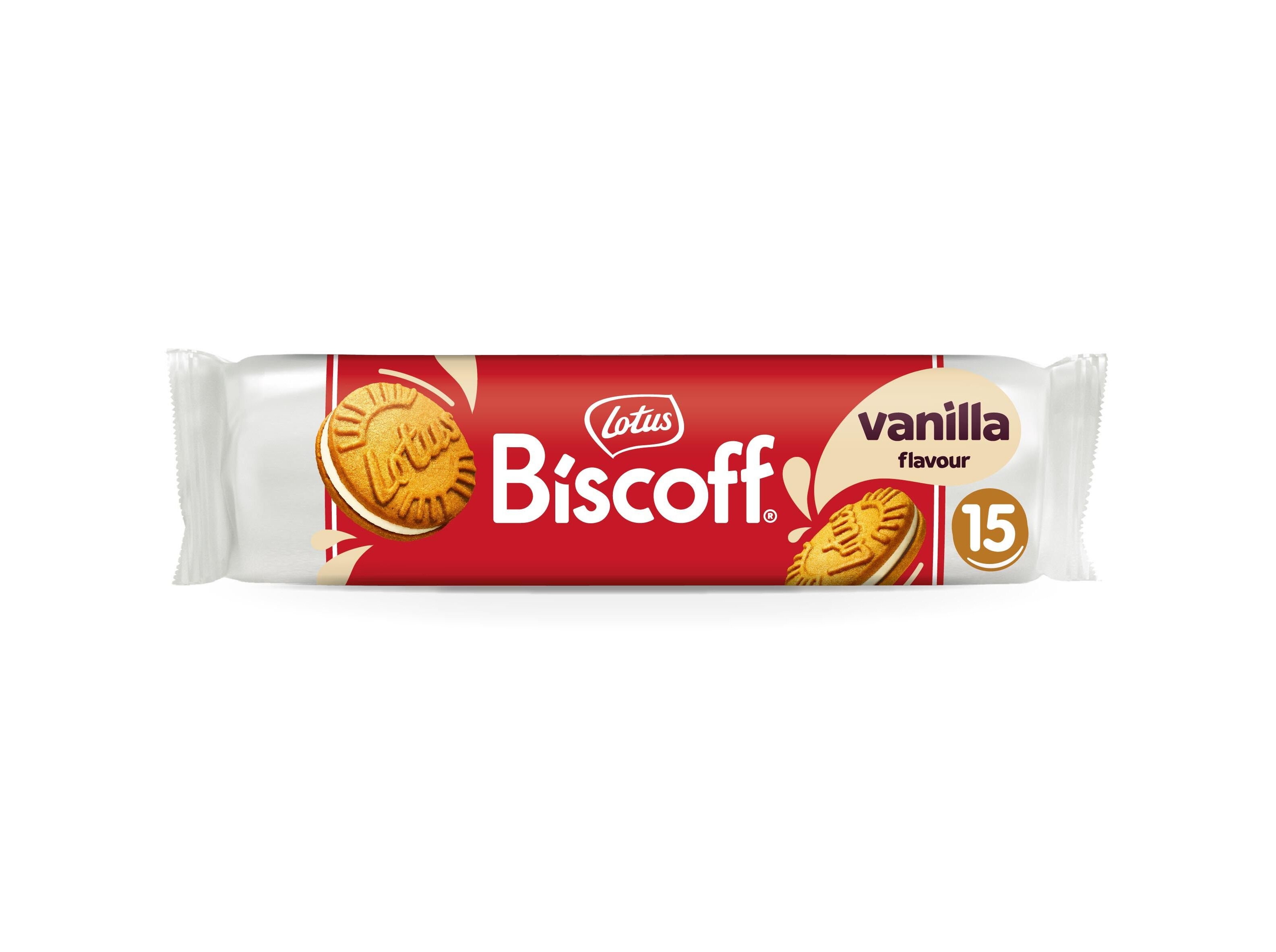 BOLACHA LOTUS BISCOFF RECHEIO BAUNILHA 150G image number 0
