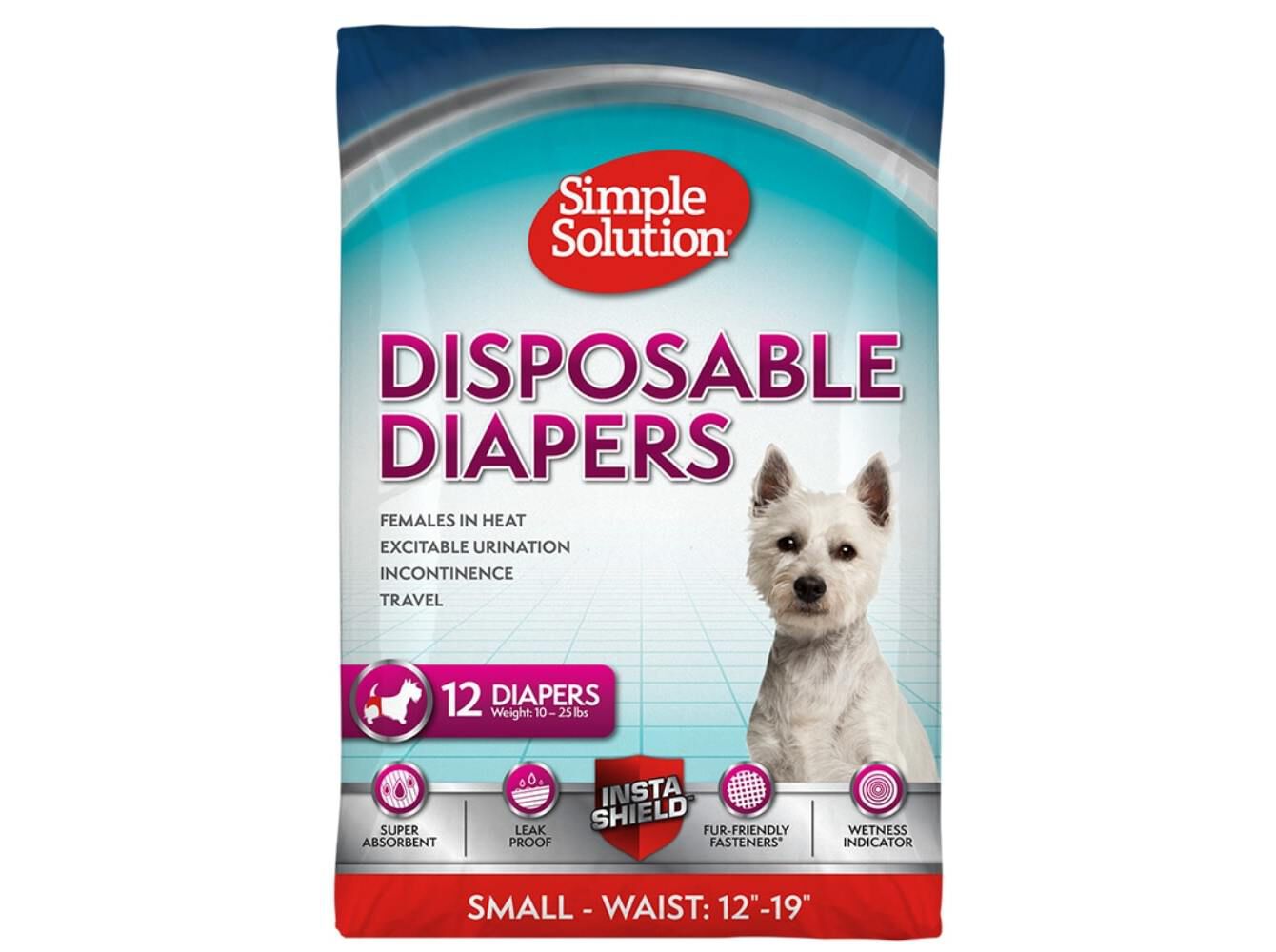 FRALDAS C&Atilde;O SIMPLE SOLUTION DESCART&Aacute;VEIS F&Ecirc;MEA S image number 1