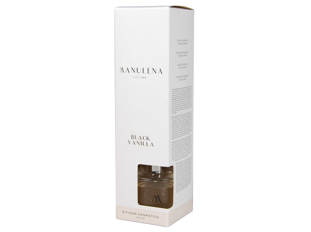 DIFUSOR MANULENA BLACK VANILLA 100ML image number 0