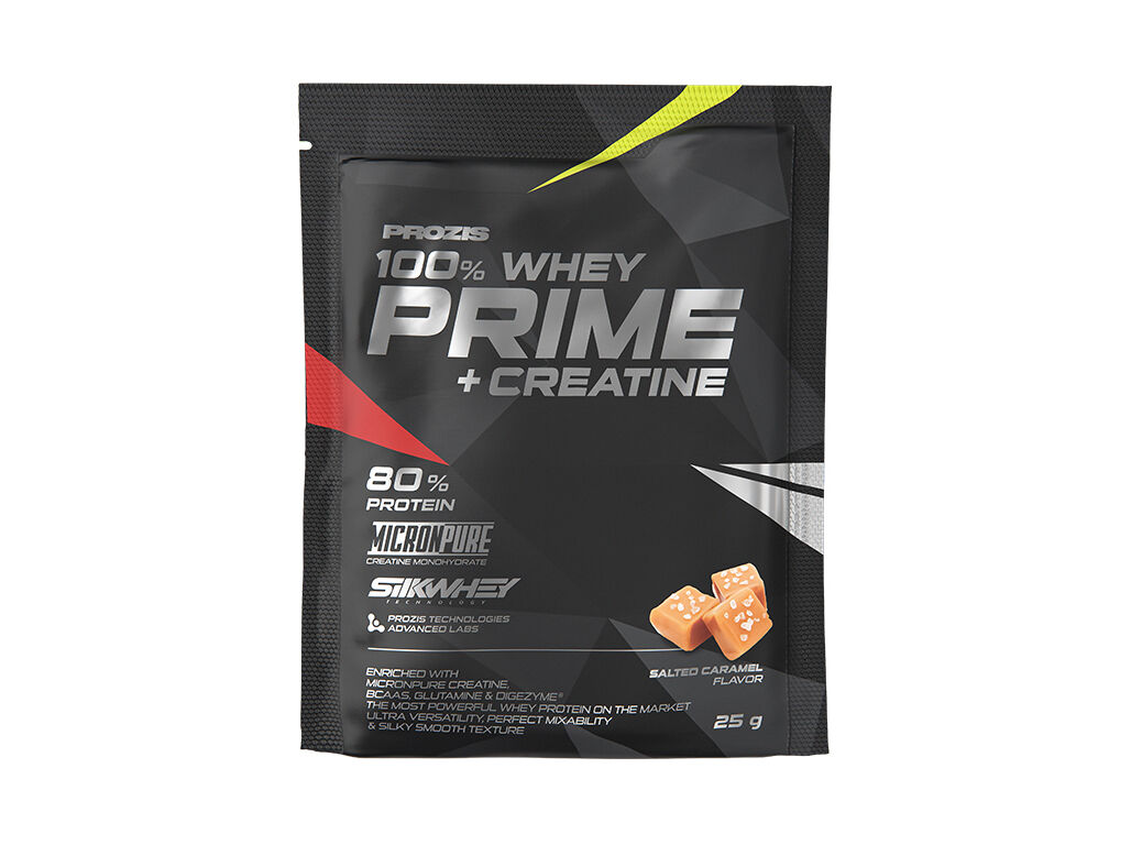 SAQUETA DE 100% WHEY PROZIS PRIME CARAMELO SALGADO 25G image number 0