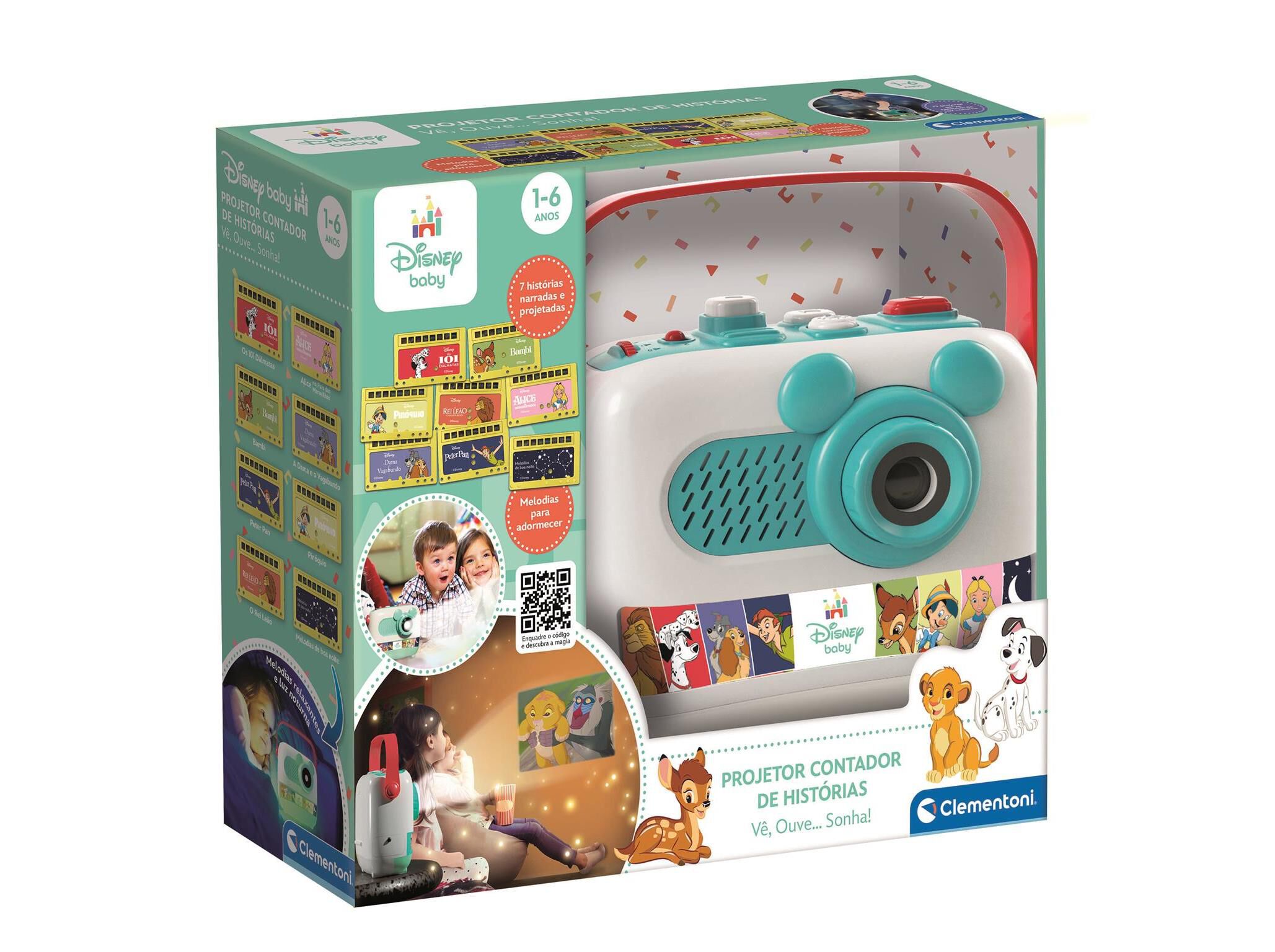 DISNEY BABY PROJETOR CONTADOR DE HIST&Oacute;RIAS CLEMENTONI