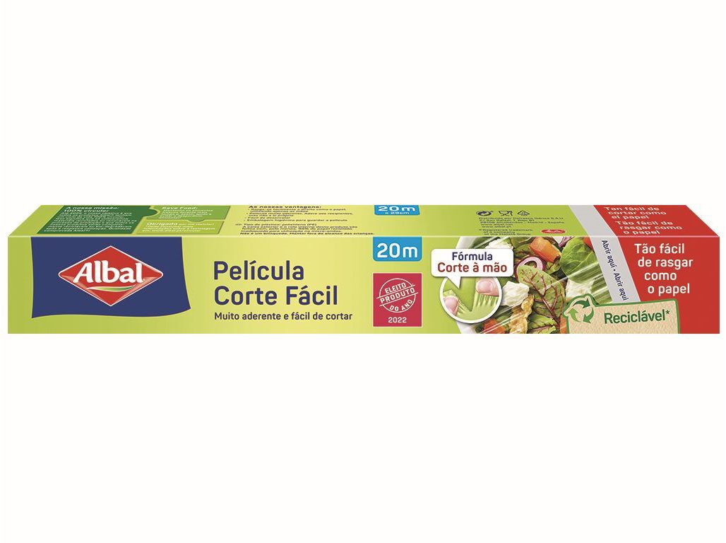 PELICULA ADERENTE ALBAL CORTE F&Aacute;CIL 20M image number 0