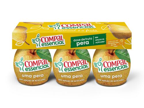 Fruta Compal Essencial Pêra 3x110ml | Auchan