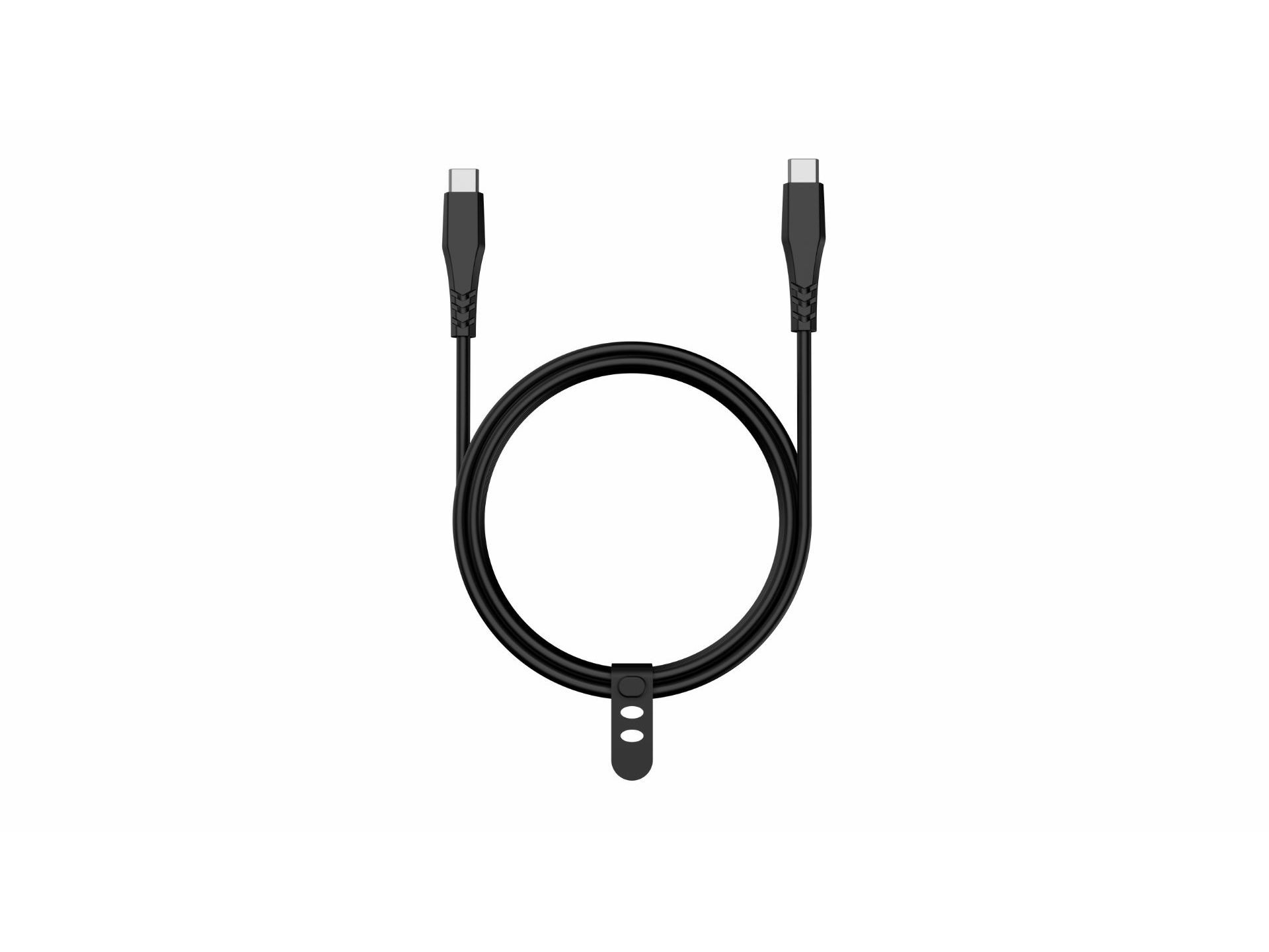 CABO USBC TO USBC QILIVE 600183144 PRETO 1.2M 3A image number 0